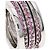 Bulgari Bvlgari B-zero1 4-Band Ring Granat Silber - Ansicht 7