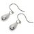 Orecchini a lobo in argento Tiffany & Co. a forma di goccia