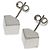 Orecchini a lobo Cube in argento Tiffany & Co.