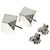 Orecchini a lobo Cube in argento Tiffany & Co. - vista 2