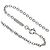 Collana a catena in oro bianco 18K Cartier - vista 3