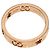 Anello Gucci Icon Heart & Star #9 in oro rosa 18K - vista 4