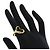 Anello Open Heart di Tiffany & Co. in oro giallo 18K - vista 6