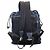 Fendi Strike Rucksack aus Canvas Schwarz Marineblau - Ansicht 2