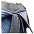 Fendi Strike Rucksack aus Canvas Schwarz Marineblau - Ansicht 9