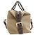 Borsa a mano in tela con logo Prada per donna Marrone - vista 3