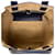 Borsa a 2 modi Loewe Hammock Nugget Blu navy - vista 5