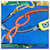Hermès Sciarpa Twilly Hermes Blu Giallo  - vista 5