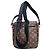 Borsa a Spalla Louis Vuitton M56717 Bass PM Monogram Macassar Nero Monogramma - vista 2