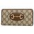 Cartera larga de PVC marrón Gucci Castaño