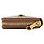 Cartera larga de PVC marrón Gucci Castaño - vista 3