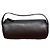 The Row Borsa cilindrica in pelle marrone scuro