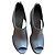 Gucci Clemence Sandali Zeppa Pelle Grigia Grigio - vista 9