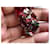 Schiaparelli Clip Aurora Borealis Rosso D'oro Porpora Metallico - vista 7