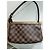 Louis Vuitton Pochette Damier Ebene Marrone - vista 2