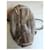 Borsa Prada in pelle marrone e shearling  - vista 9
