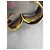 Orecchini a cerchio Saint Laurent color oro D'oro - vista 3