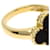 Van Cleef & Arpels Vintage Alhambra Diamond Onyx Band Ring  - view 5