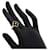 Van Cleef & Arpels Vintage Alhambra Diamond Onyx Band Ring  - view 6