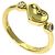 Tiffany & Co. Closed Heart Diamond Ring