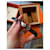 Hermès Black Leather Bracelet with Steel Clasp  - view 11