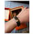 Hermès Black Leather Bracelet with Steel Clasp  - view 5