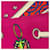 Silk In Hermès Hermes Twilly Seidentuch Pink  - Ansicht 6