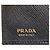 Cartera bi-fold Saffiano de Prada en negro - vista 7