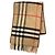 Sciarpa Burberry con motivo check marrone