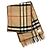 Sciarpa Burberry con motivo check marrone - vista 2