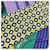 Hermès Sciarpa Twilly Hermes Verde Porpora Giallo  - vista 8