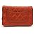 Wallet On Chain Chanel Matelassé Lackleder Chain Wallet Rot - Ansicht 2