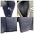 Portafoglio Louis Vuitton Portefeuille Capucines Compact Tri-fold Blu navy - vista 7
