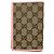 Porta-passaporte Gucci Papagallo GG Canvas Rosa Bege - vista 2