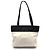 Chanel Bicolor Leder Tote Bag Weiß - Ansicht 2