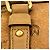 Borsa Tote MCM Logo in pelle marrone - vista 14