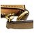 Borsa Tote MCM Logo in pelle marrone - vista 15