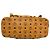 Borsa Tote MCM Logo in pelle marrone - vista 4