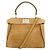 Borsa a mano 2-Way Fendi Peekaboo Selleria Marrone