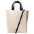 Borsa a 2 vie in pelle Marni Museo Nero Bianco