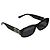 Miu Miu Occhiali da sole neri con logo dorato Nero Gold hardware