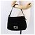 Borsa a Spalla FENDI Mamma Baguette Velluto Nero Argento Auth yk20633SAM - vista 29