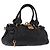 Chloé Borsa Chloe Paddington in pelle nera e oro Auth SW2641M Nero D'oro
