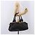 Chloé Borsa Chloe Paddington in pelle nera e oro Auth SW2641M Nero D'oro - vista 27