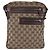 Borsa a Spalla GUCCI GG Canvas Beige Argento 92551 Auth 192812 - vista 13