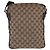 Borsa a Spalla GUCCI GG Canvas Beige Argento 92551 Auth 192812 - vista 2