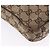 Borsa a Spalla GUCCI GG Canvas Beige Argento 92551 Auth 192812 - vista 9