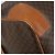 Céline Borsa Boston CELINE Macadam Canvas PVC Pelle Marrone Oro Auth 190319 D'oro - vista 14
