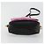 PRADA Ribbon Schultertasche Leder Schwarz Rosa Authentisch 191719V Pink - Ansicht 5