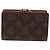 LOUIS VUITTON Monogram Porte Monnaie Billets Viennois Wallet M61663 Auth bs36108 Monogramma - vista 2